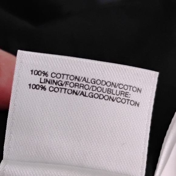 Anne Klein cotton geometric print dress - Picture 11 of 12